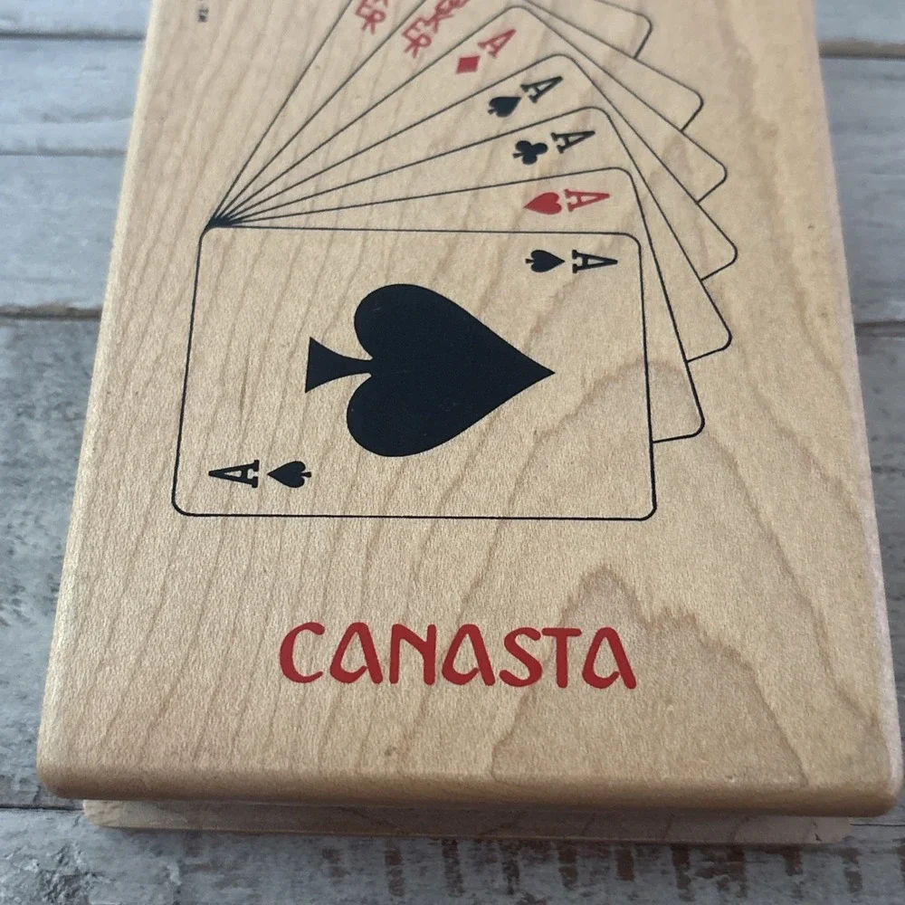 Wishfulwoods‎ Maple Box Vintage  Playing Cards ~ 2 Full Desks w/Jokers